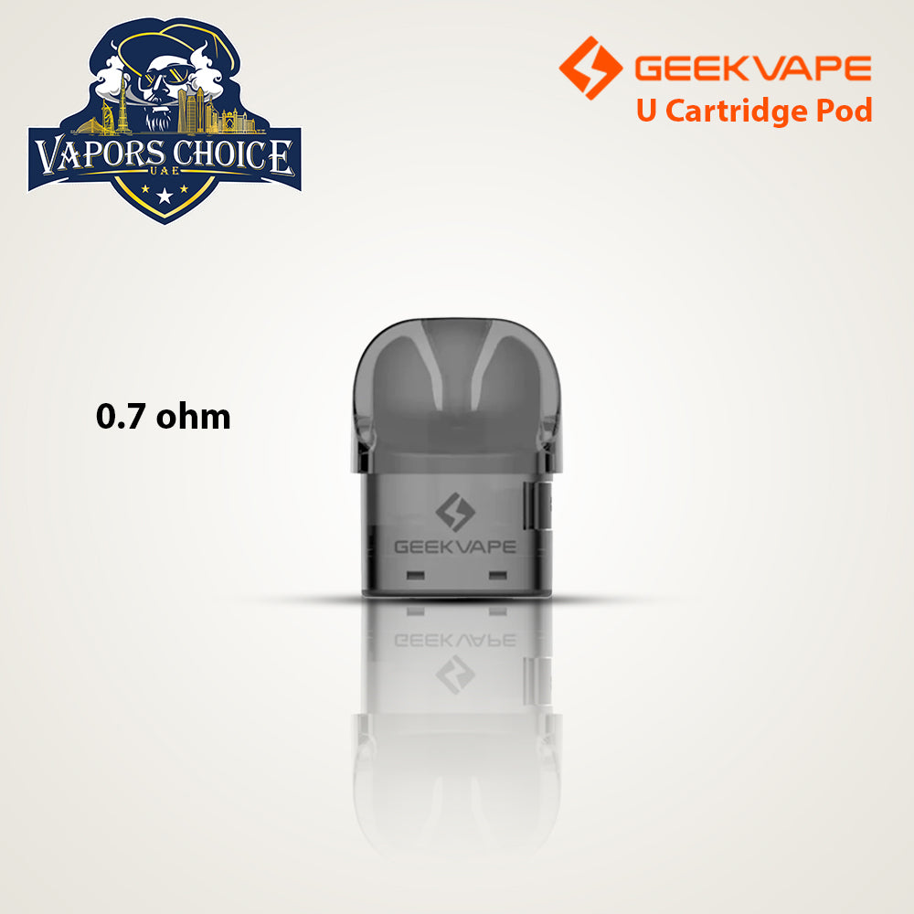 GEEKVAPE U Cartridge Pod 3Pcs Pack 2ml 0.7 ohm UAE Abu Dhaibi